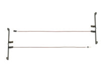 Trix 66724 - H0 - Stromabnehmer für Innenbeleuchtung, symmetrisch